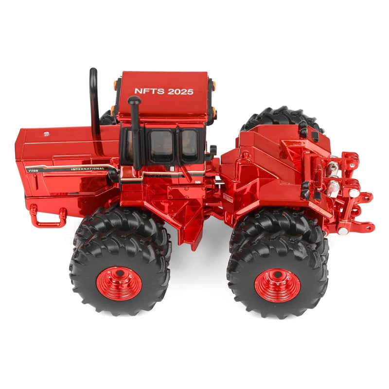 Chrome Chase Unit ~ 1/64 International Harvester 7788 4WD Tractor, 2025 National Farm Toy Show