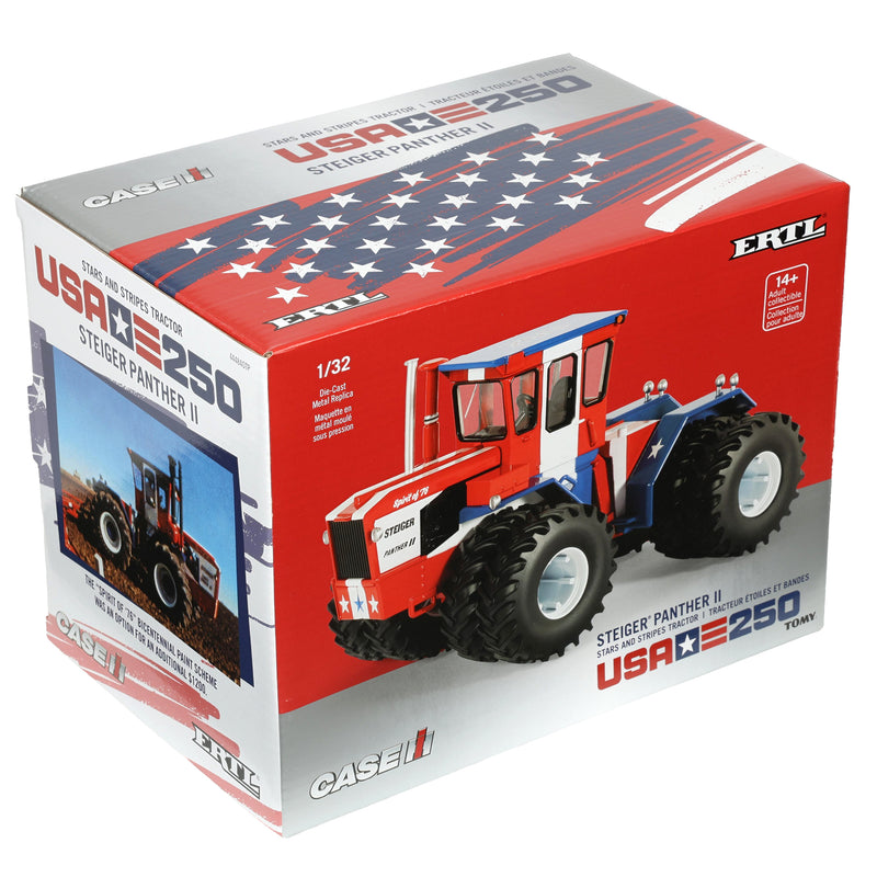 1/32 Steiger Panther II Spirit of '76 4WD Tractor with Duals by ERTL, USA 250