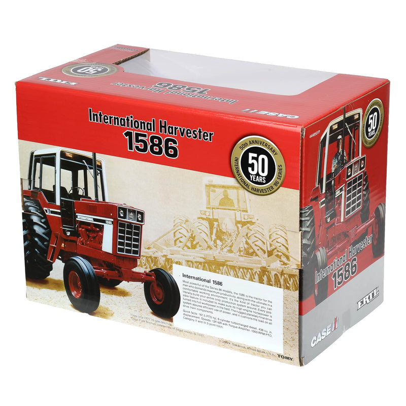 1/16 International Harvester 1586 Tractor, 50th Anniversary One-Time Production, ERTL Prestige Collection