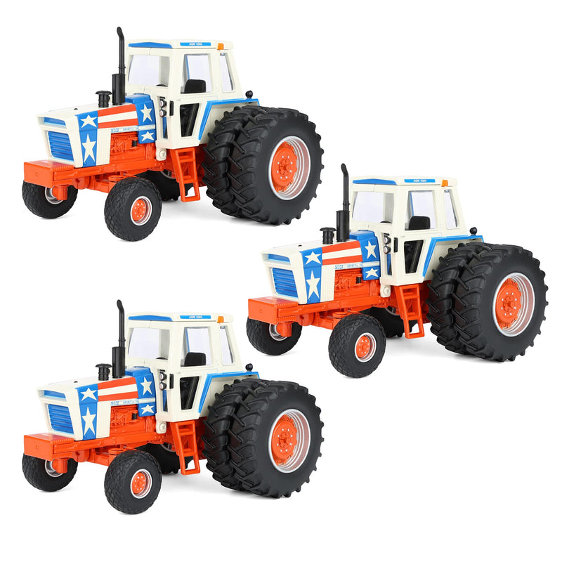 Sealed Case of 3 ~ 1/32 Case 1570 Spirit of '76 Stars & Stripes Tractor with Rear Duals by ERTL, 2026 Farm Show One-Time Production