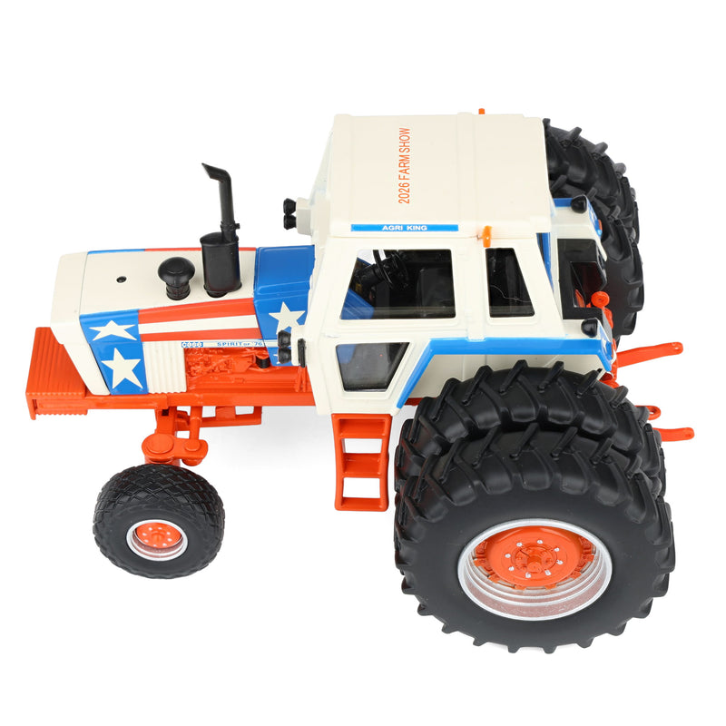 Sealed Case of 3 ~ 1/32 Case 1570 Spirit of '76 Stars & Stripes Tractor with Rear Duals by ERTL, 2026 Farm Show One-Time Production