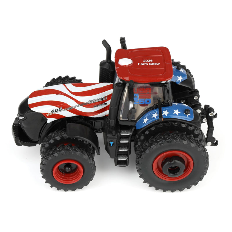 1/64 Case IH Magnum 405 Stars & Stripes Tractor by ERTL, 2026 Farm Show One-Time Production