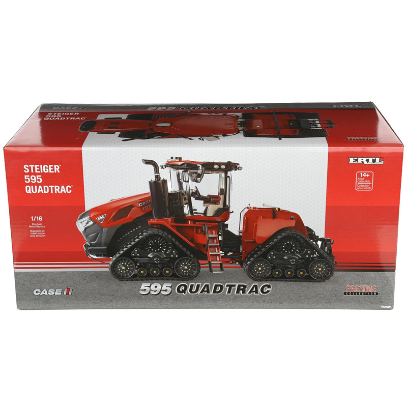 1/16 Case IH Steiger 595 Quadtrac Tractor with Suspended Tracks, ERTL Prestige Collection