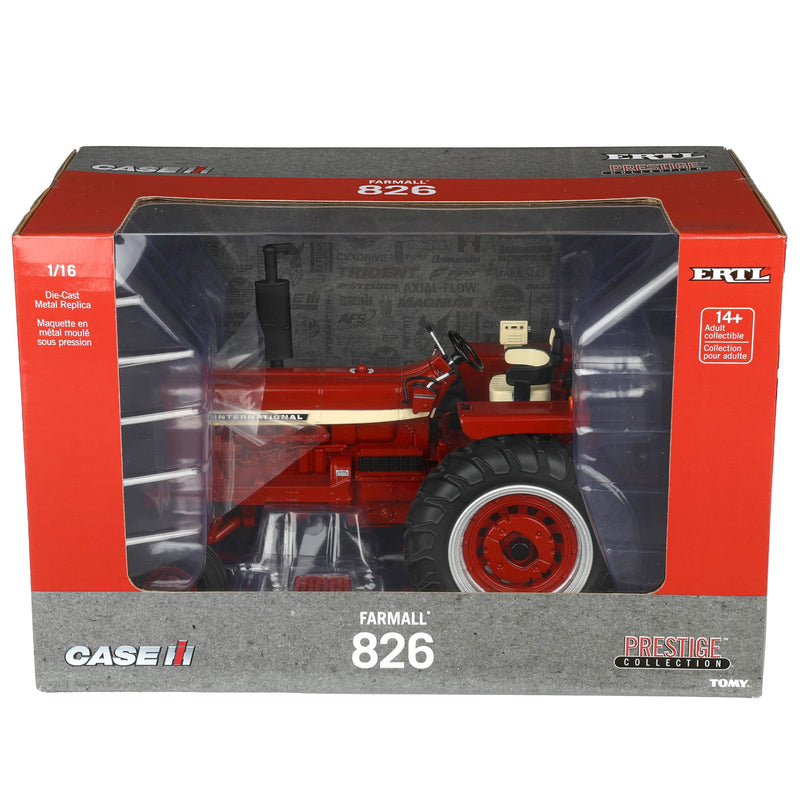 1/16 IH Farmall 826 Hydro Tractor with Wide Front, ERTL Prestige Collection