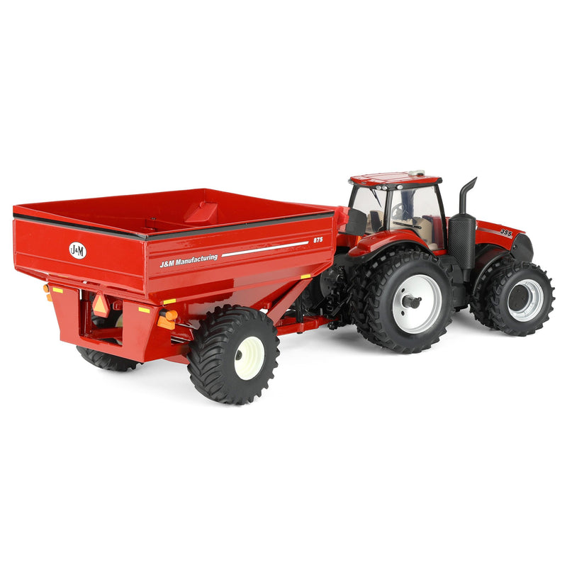 1/32 Case IH Magnum 355 Tractor with Red J&M 875 Grain Cart by ERTL