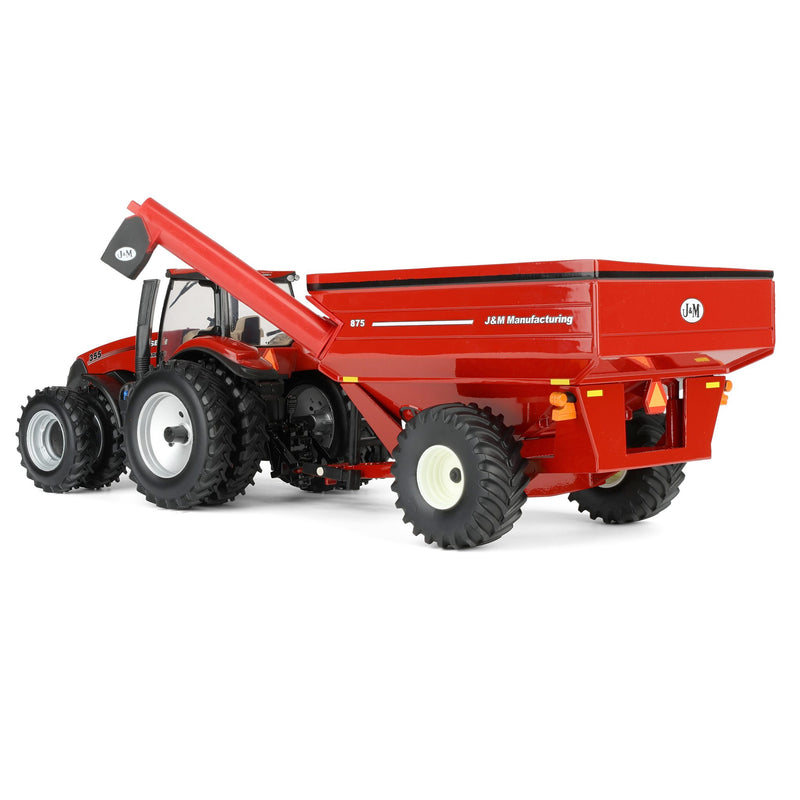 1/32 Case IH Magnum 355 Tractor with Red J&M 875 Grain Cart by ERTL