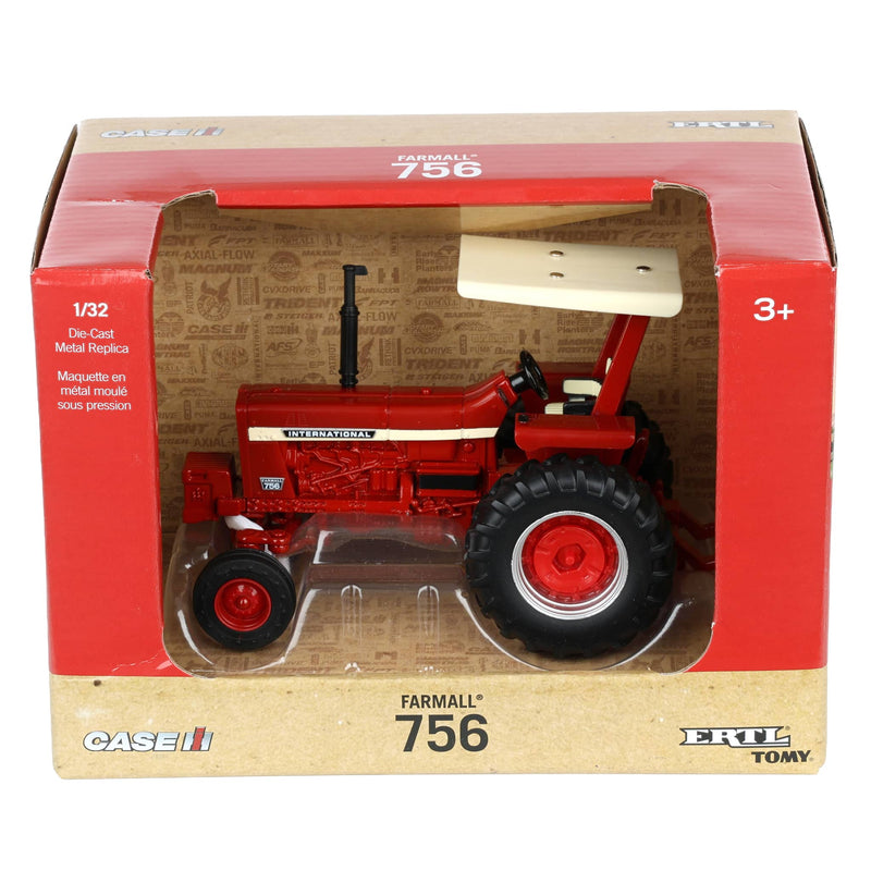 1/32 IH Farmall 756 Tractor with ROPS & Canopy by ERTL
