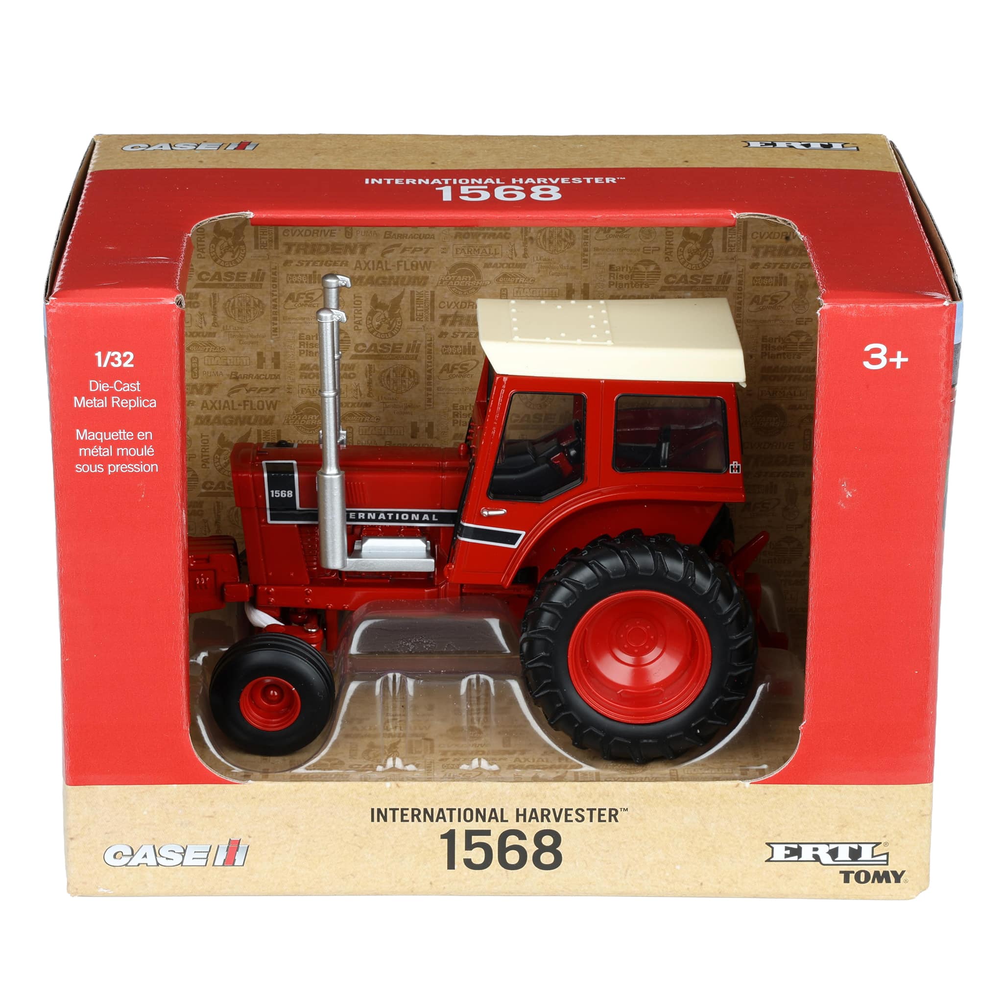 1/32 International Harvester 1568 V8 Tractor with Cab by ERTL