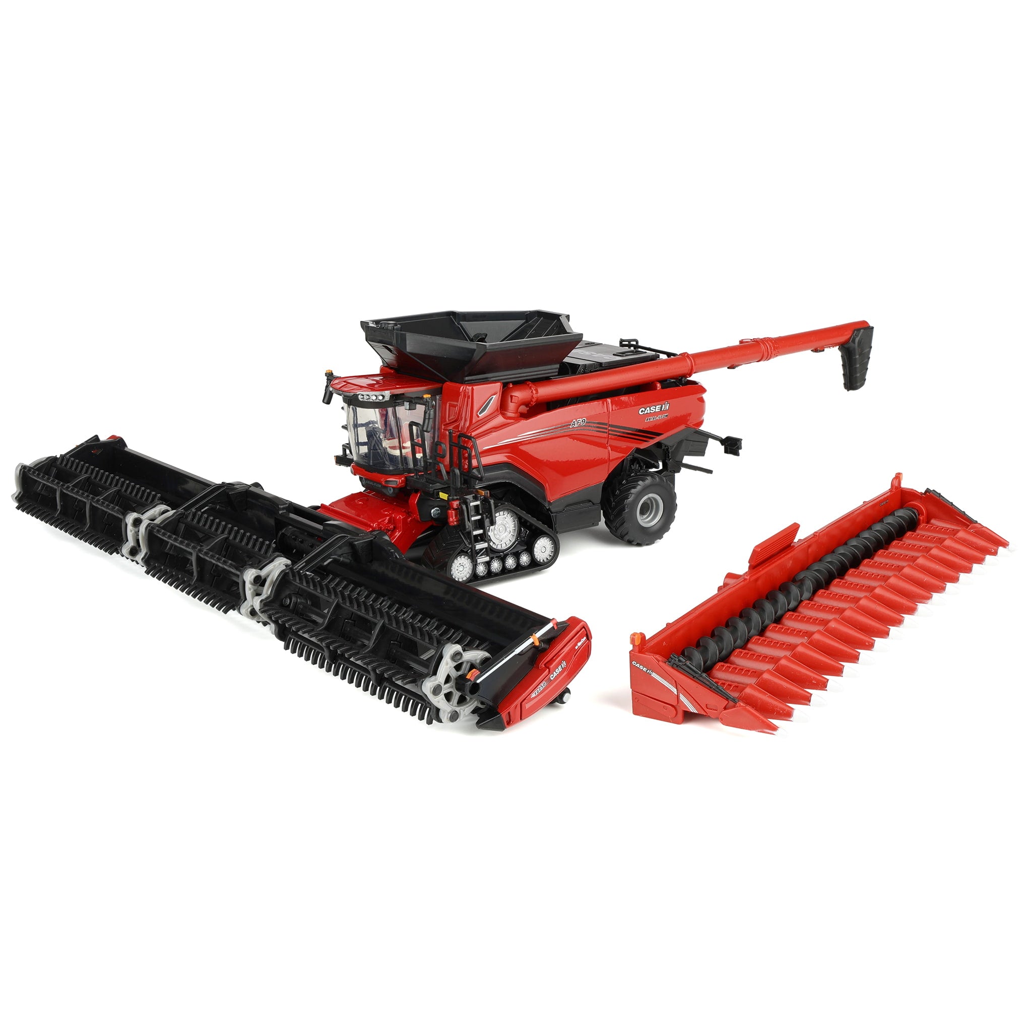 1/64 Case IH Axial-Flow AF9 Tracked Combine with Corn Head
