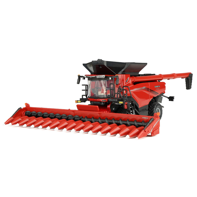 1/64 Case IH Axial-Flow AF9 Tracked Combine with Corn Head & Draper Head, ERTL Prestige Collection