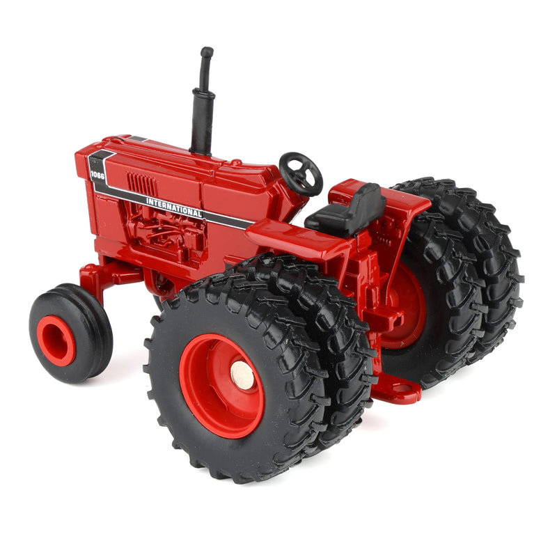 1/64 International Harvester 1066 Black Stripe Tractor with Rear Duals by ERTL