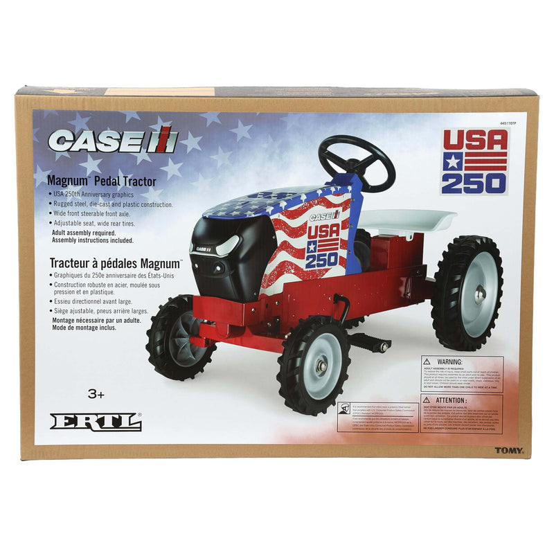 ERTLCase IH Magnum Stars & Stripes Pedal Tractor, USA 250, ZFN44517
