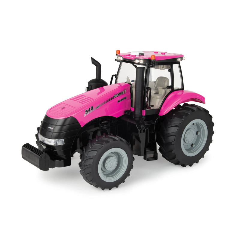 1/16 Pink Case IH Magnum 340 Tractor with Lights & Sounds, ERTL Big Farm