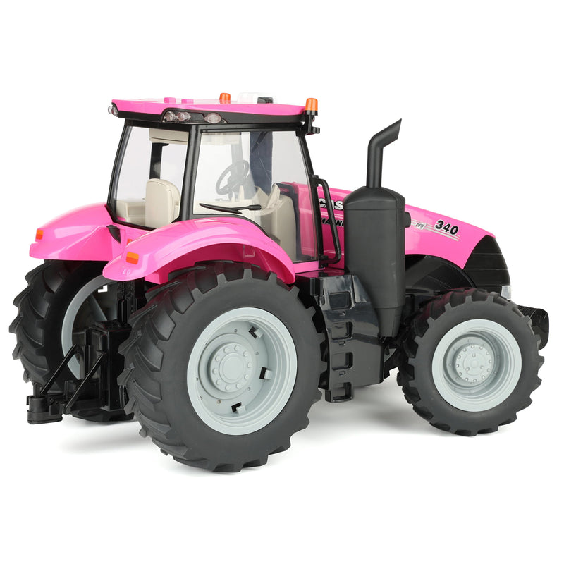 1/16 Pink Case IH Magnum 340 Tractor with Lights & Sounds, ERTL Big Farm