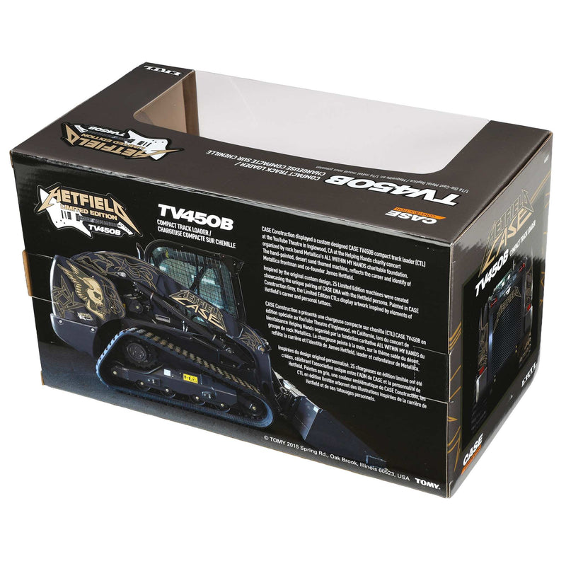 1/16 Case TV450B CLT Tracked Loader by ERTL, James Hetfield (Metallica) Limited Edition