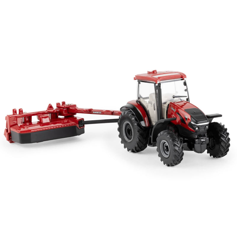1/64 Case IH Farmall 120C Tractor with TD103 Mower Conditioner by ERTL