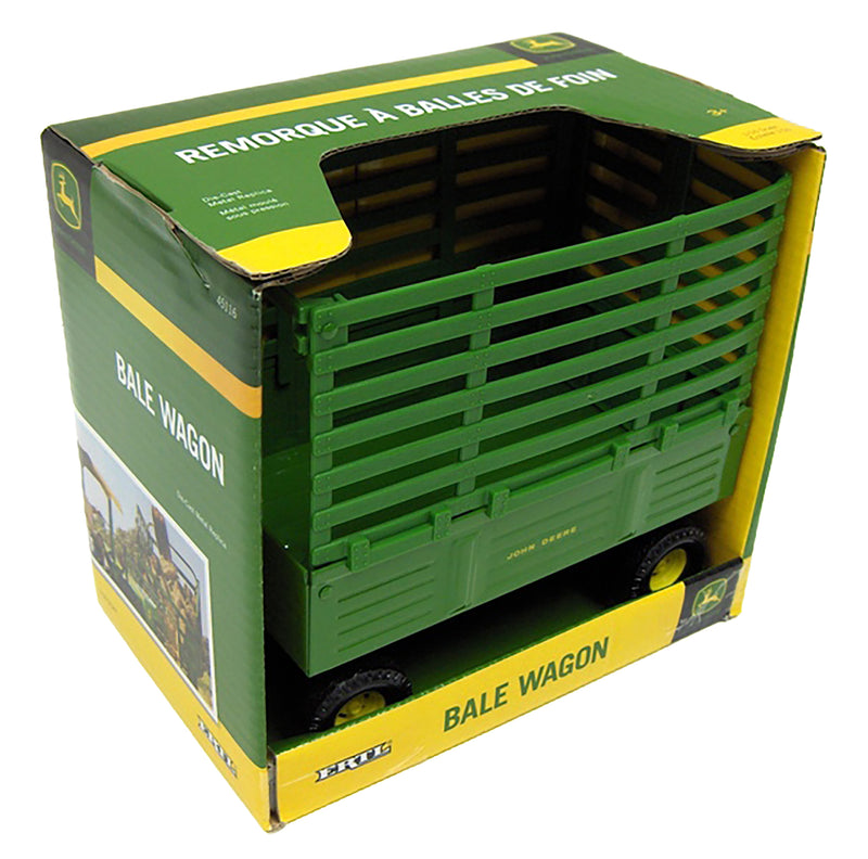 (B&D) 1/16 John Deere Bale Wagon - Damaged Item, LOOSE