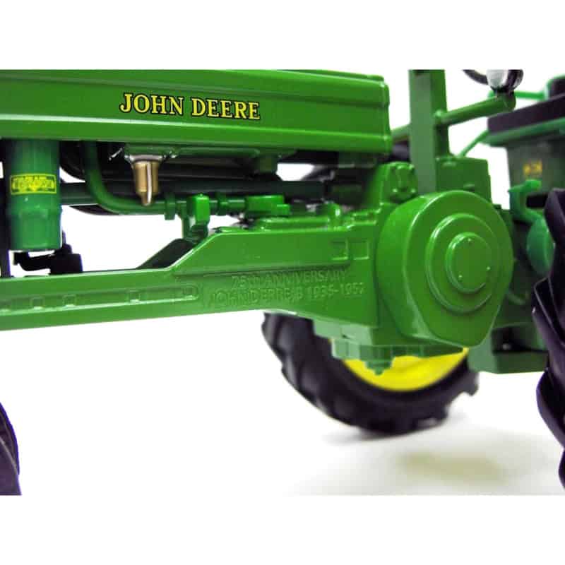 1/16 1950 John Deere Model B Styled Tractor by ERTL, 75th Anniversary Tractor with DVD