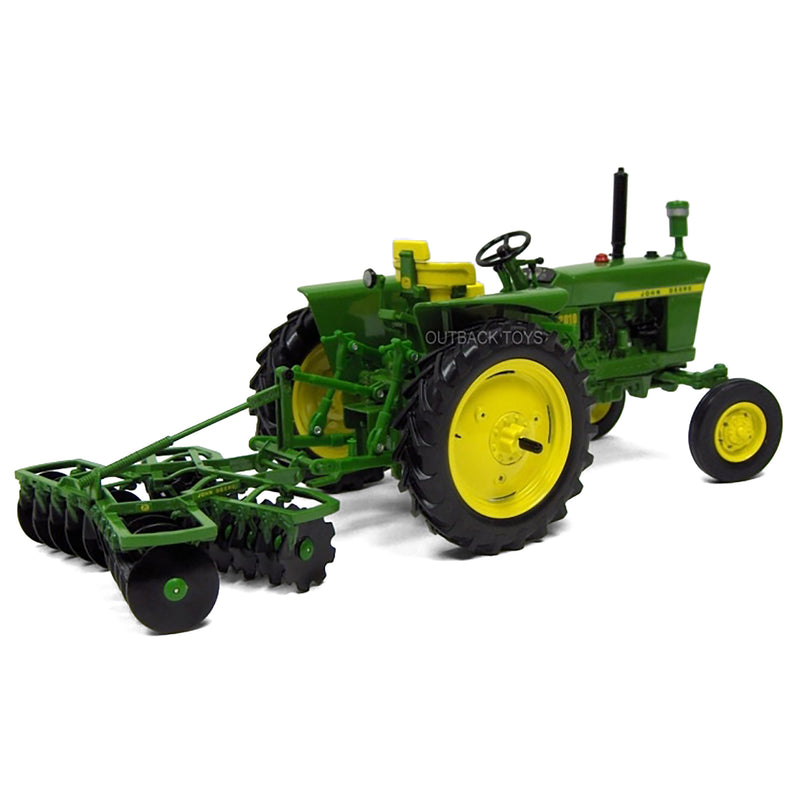 1/16 John Deere 2010 WF Tractor with KBL Disc Harrow & DVD by ERTL, Collector Edition 50th Anniversary