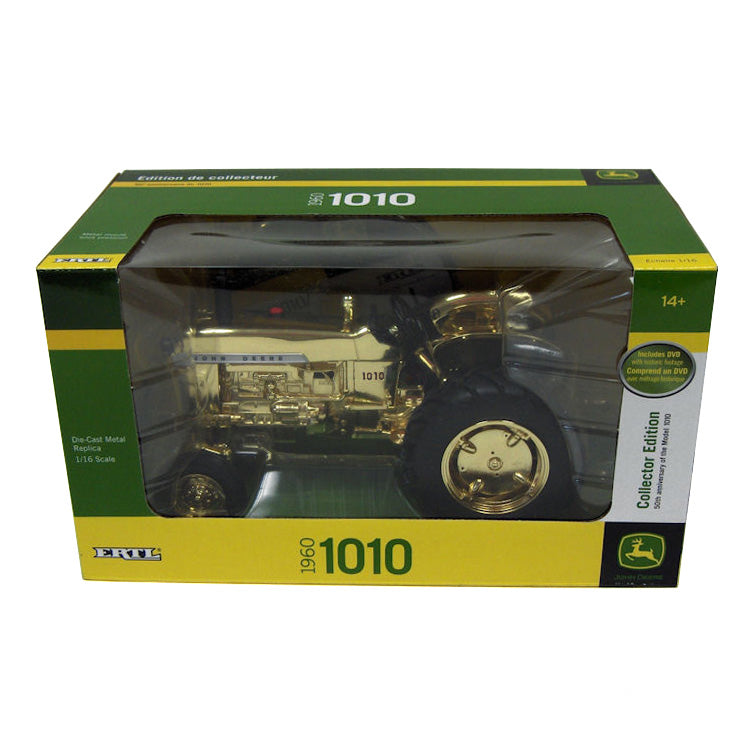 Gold Chase Unit ~ 1/16 John Deere 1010 Row Crop Utility with Bonus DVD, 50th Anniversary Edition