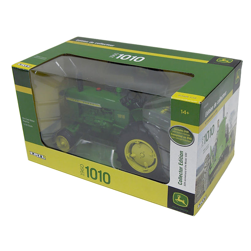 1/16 Limited 50th Anniversary Edition John Deere 1010 Utility Tractor & Bonus DVD by ERTL