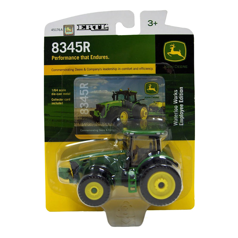 1/64 John Deere 8345R Tractor with Spacer Duals, Waterloo Works Edition