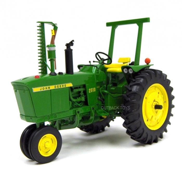 1/16 John Deere 2510 Narrow Front Tractor with Sickle 50 Mower, ERTL Precision Key Series #9