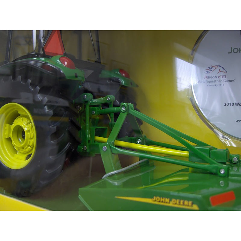 1/16 John Deere 5095M Tractor with MX7 Rotary Mower by ERTL, 2010 Kentucky World Equestrian Games
