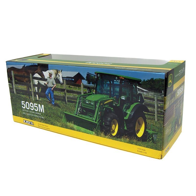 1/16 John Deere 5095M Tractor with MX7 Rotary Mower by ERTL, 2010 Kentucky World Equestrian Games