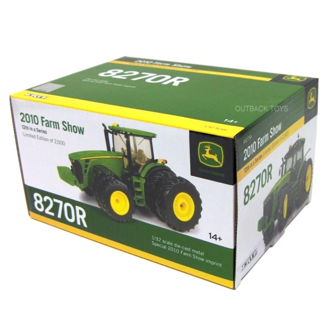 1/32 John Deere 8270R with Duals by ERTL, 2010 Farm Show Limited Edition