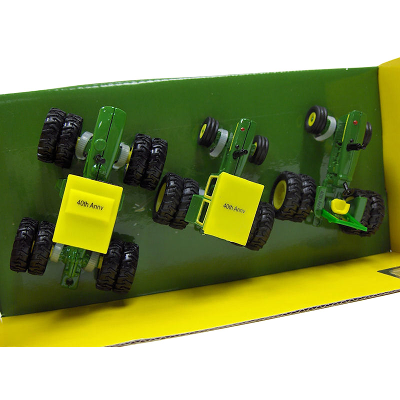 1/64 John Deere 4320, 4620, 7020 3 Piece 40th Anniversary Set