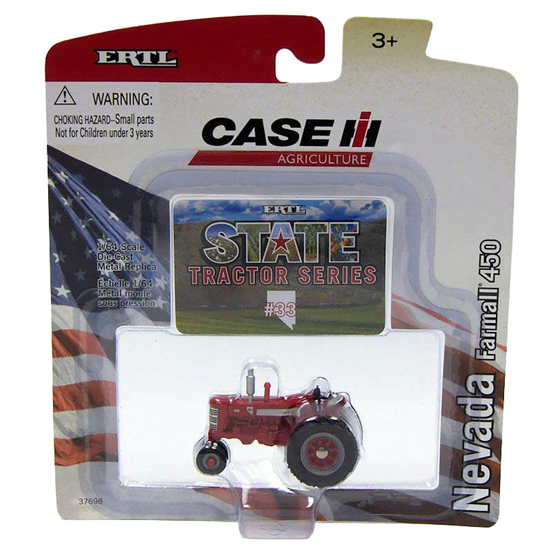 1/64 IH Farmall 450 Tractor, ERTL State Tractor Series #33: Nevada