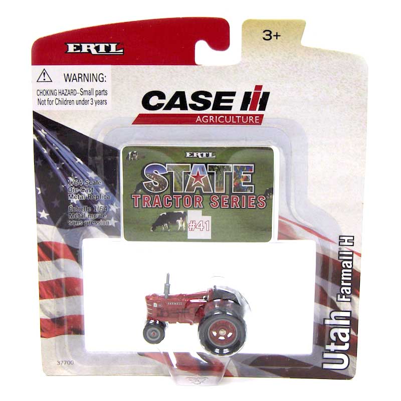 1/64 IH Farmall H Tractor, State Series #41 Utah Capitol Edition by ERTL