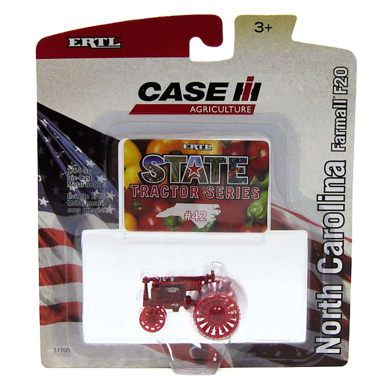 1/64 IH Farmall F-20 Tractor with Steel Wheels, State Series #42 Raleigh North Carolina State Capitol Edition by ERTL
