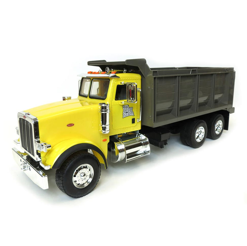 1/16 Big Farm Yellow Peterbilt Tandem Axle Dump Truck by ERTL