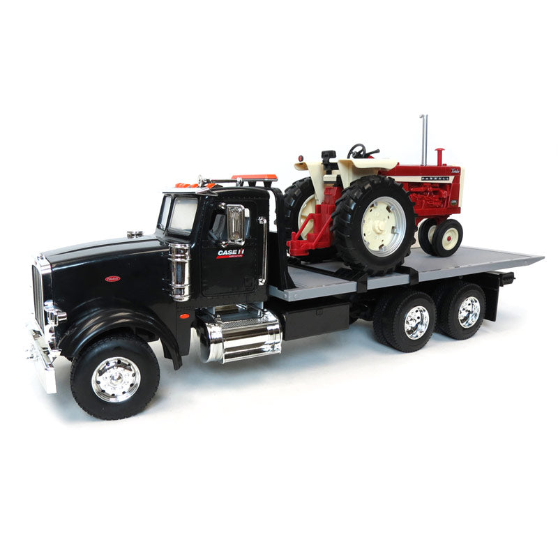 1/16 ERTL Big Farm Case IH Peterbilt Rollback with IH Farmall 1206 Tractor