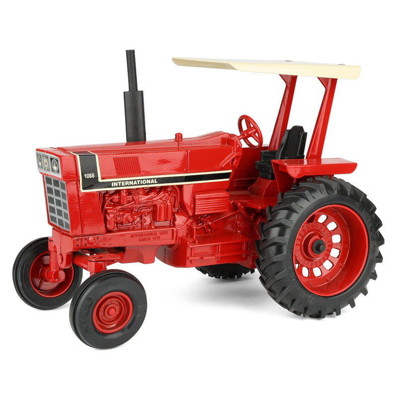 1/16 Special Edition International Harvester Tractor 1066 Black Stripe with Canopy & ROPS by ERTL