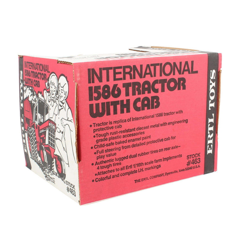 1/16 International Harvester 1586 Tractor with Cab & Duals by ERTL