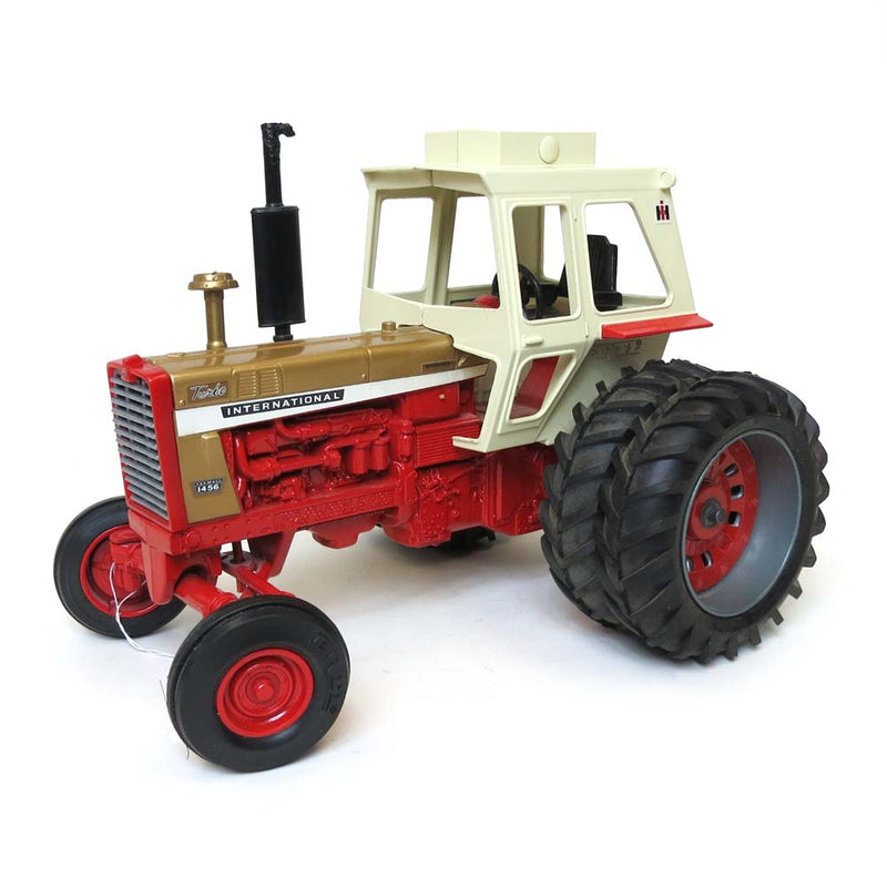 1/16 International Harvester 1456 Gold Demonstrator Tractor with Cab & Duals-- Displayed, NO BOX