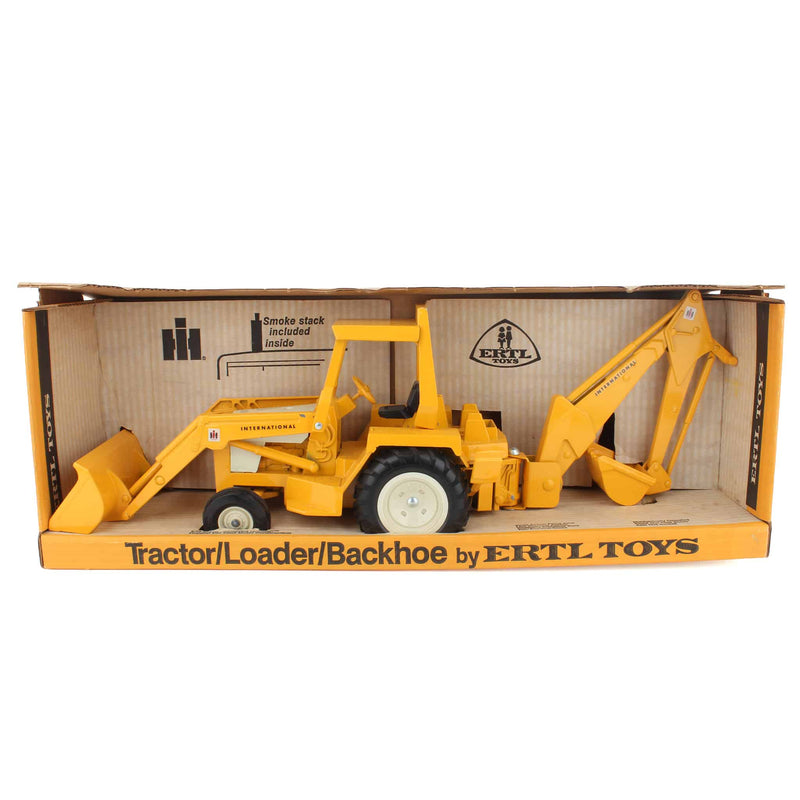 1/16 International Harvester  Loader/Backhoe by ERTL, Made in the USA