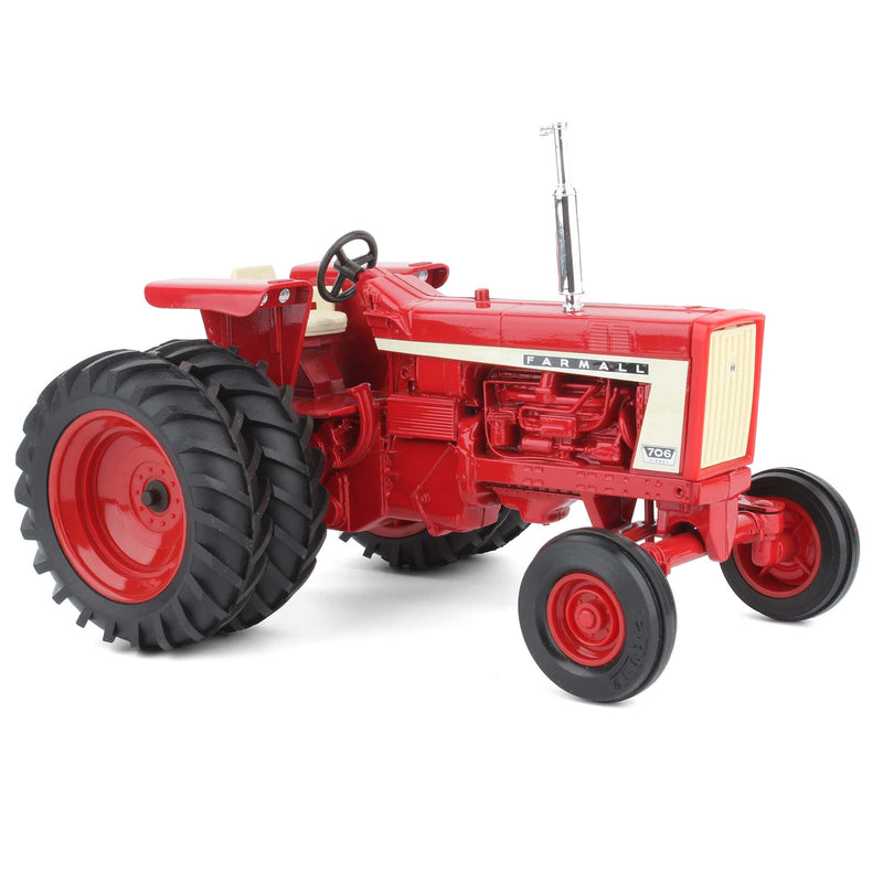 1/16 IH Farmall 706 Tractor with Wide Front & Duals by ERTL, 1998 Lafayette Show - Loose, No Box