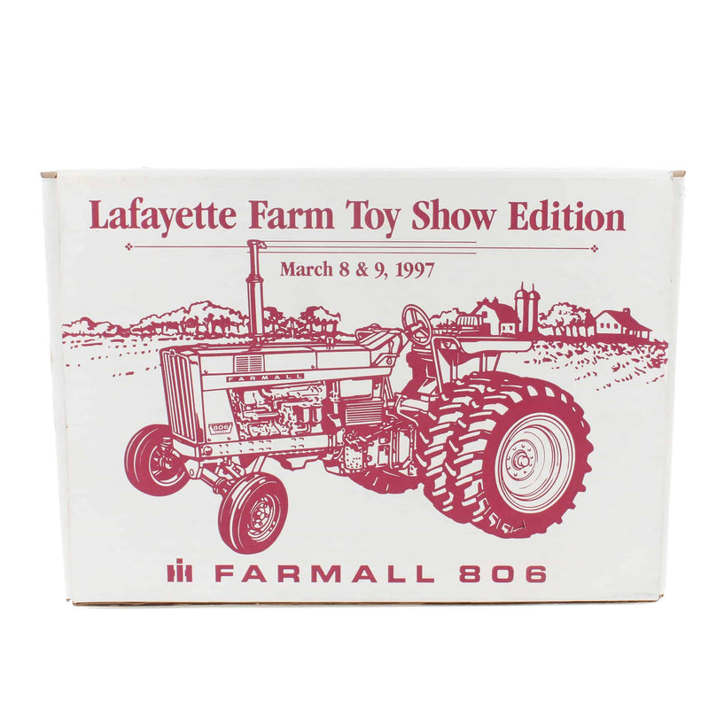 1/16 IH Farmall 806 with Duals, 1997 Lafayette Farm Toy Show