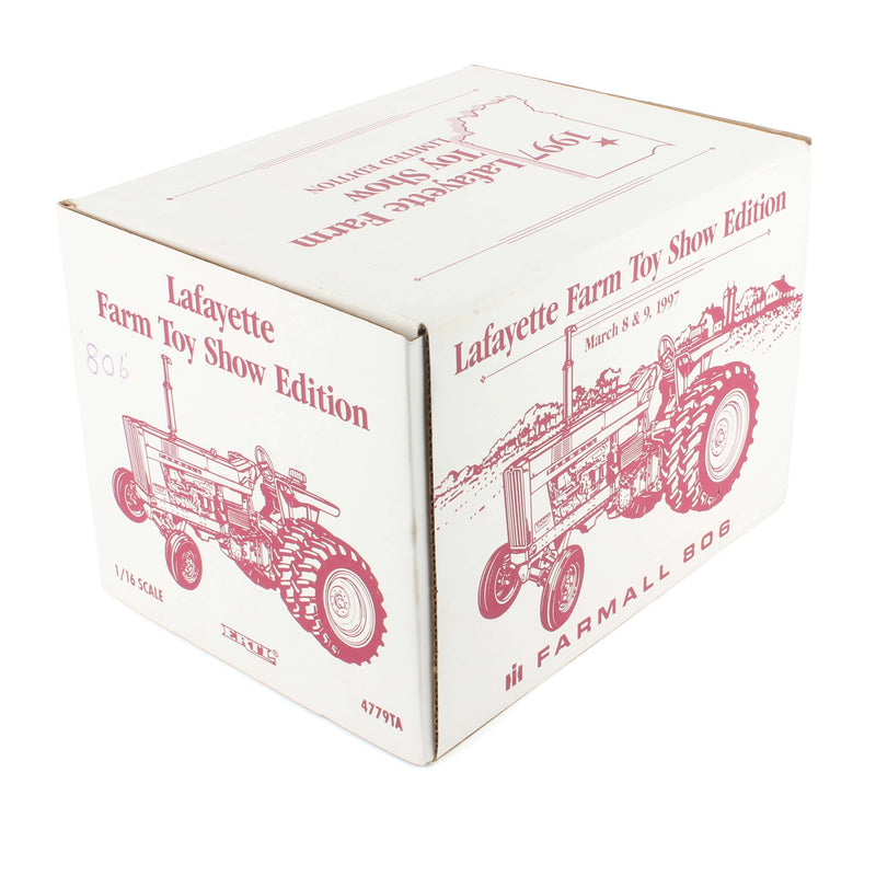 1/16 IH Farmall 806 with Duals, 1997 Lafayette Farm Toy Show