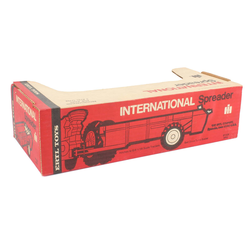 1/16 Red International Single-Axle Spreader by ERTL
