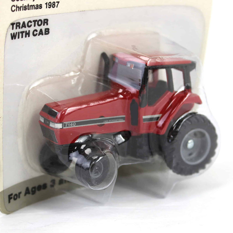 1/64 Case IH 7140 Magnum Tractor by ERTL, Special Christmas Edition Country Woman 1987