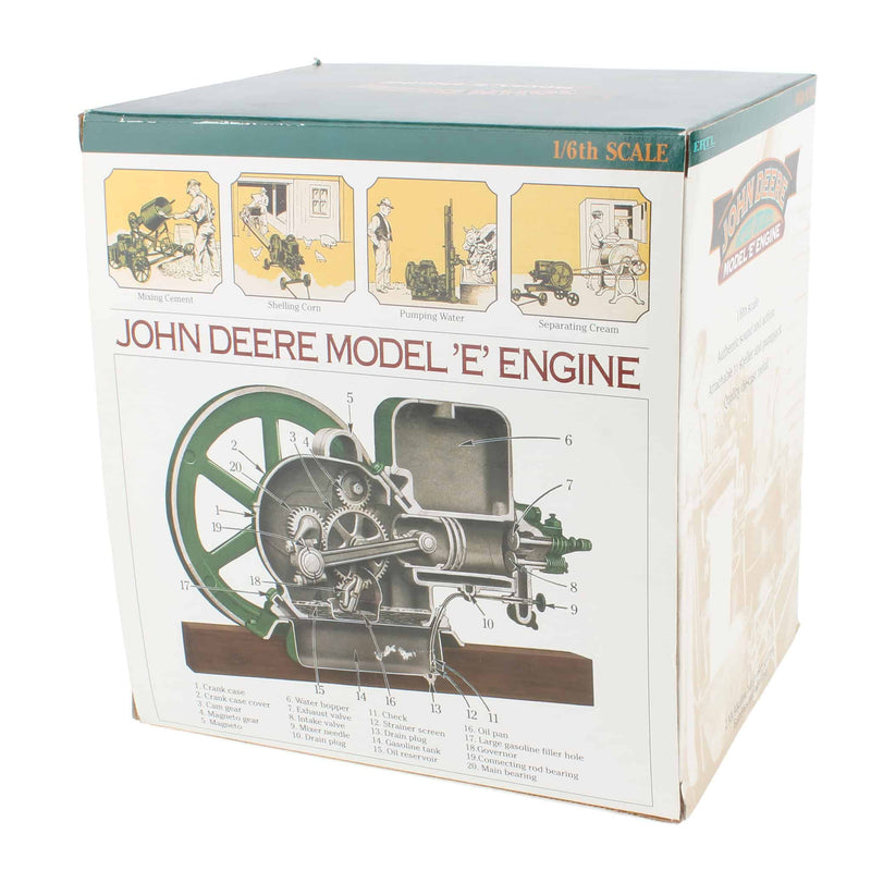 1/6 John Deere Model E Stationary Engine by ERTL, Battery Operated