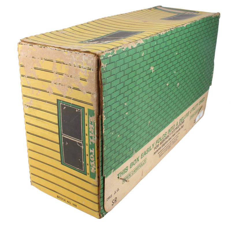 1/16 John Deere 3 Piece Set Includes Tractor, Loader, and Wagon, with Deluxe Utility Shed by ERTL