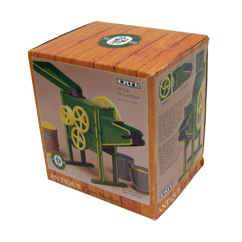 (B&D) 1/8 Green Antique Diecast Corn Sheller -Damaged Box