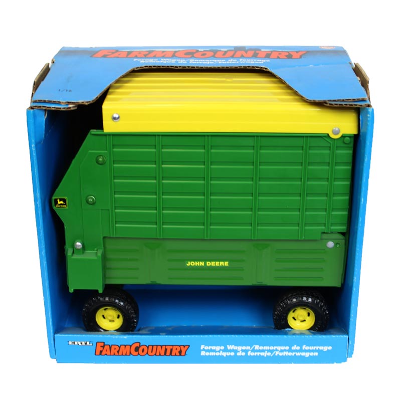 1/16 John Deere Forage Wagon by ERTL in Blue Box