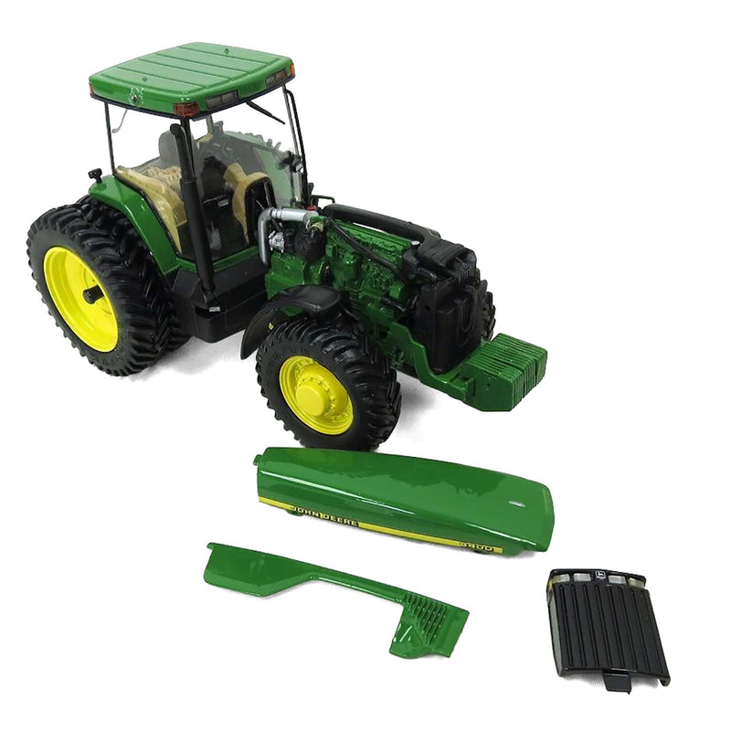 1/32 John Deere 8400 Tractor with Yellow Decals, Precision Series #8 by ERTL